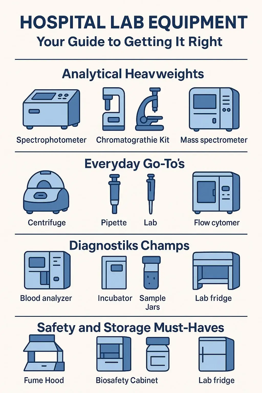 Hospital laboratory equipment : Your Guide to Getting It Right