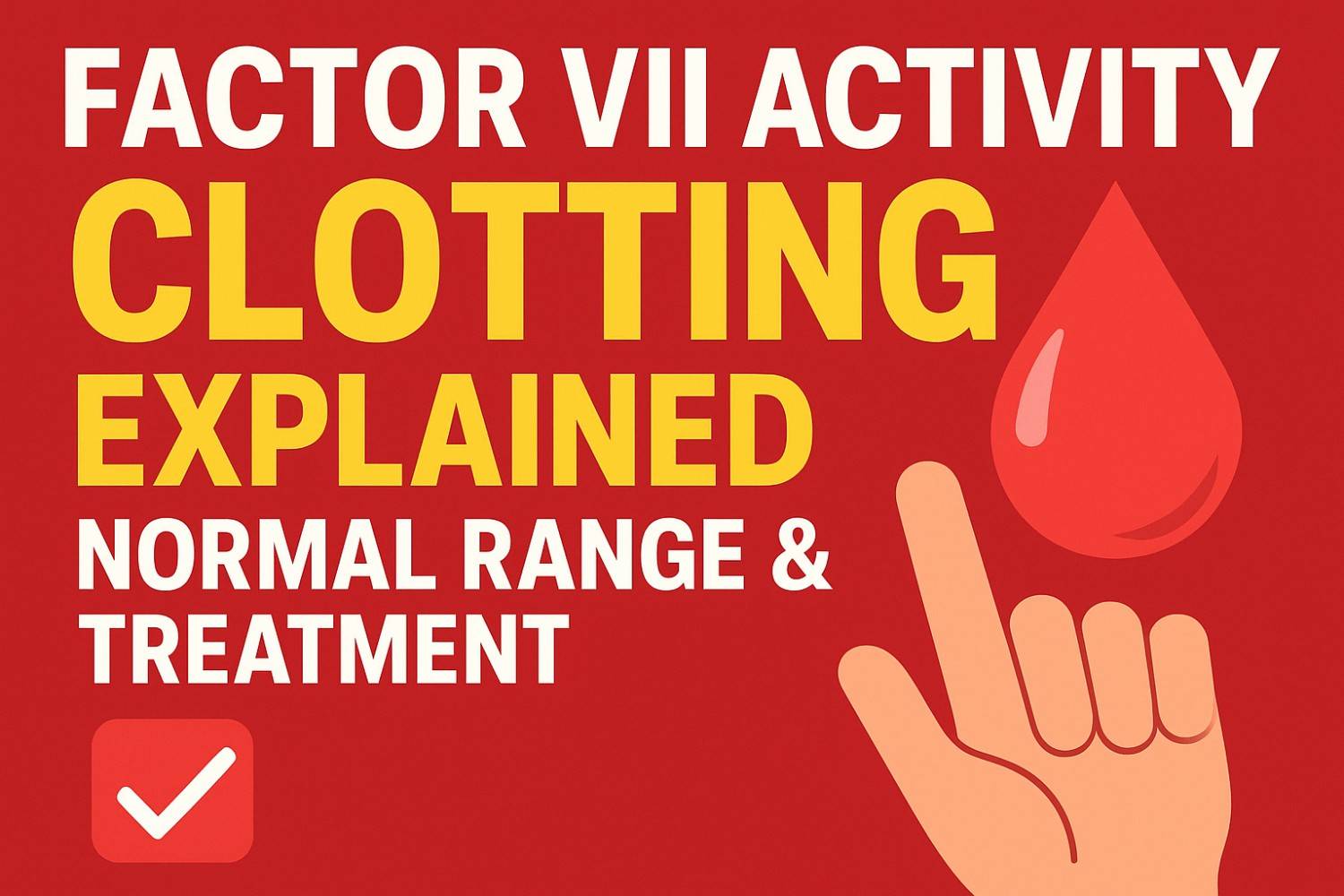 How Factor VII Activity Clotting Works: Normal Range, Deficiency Causes, and Treatment
