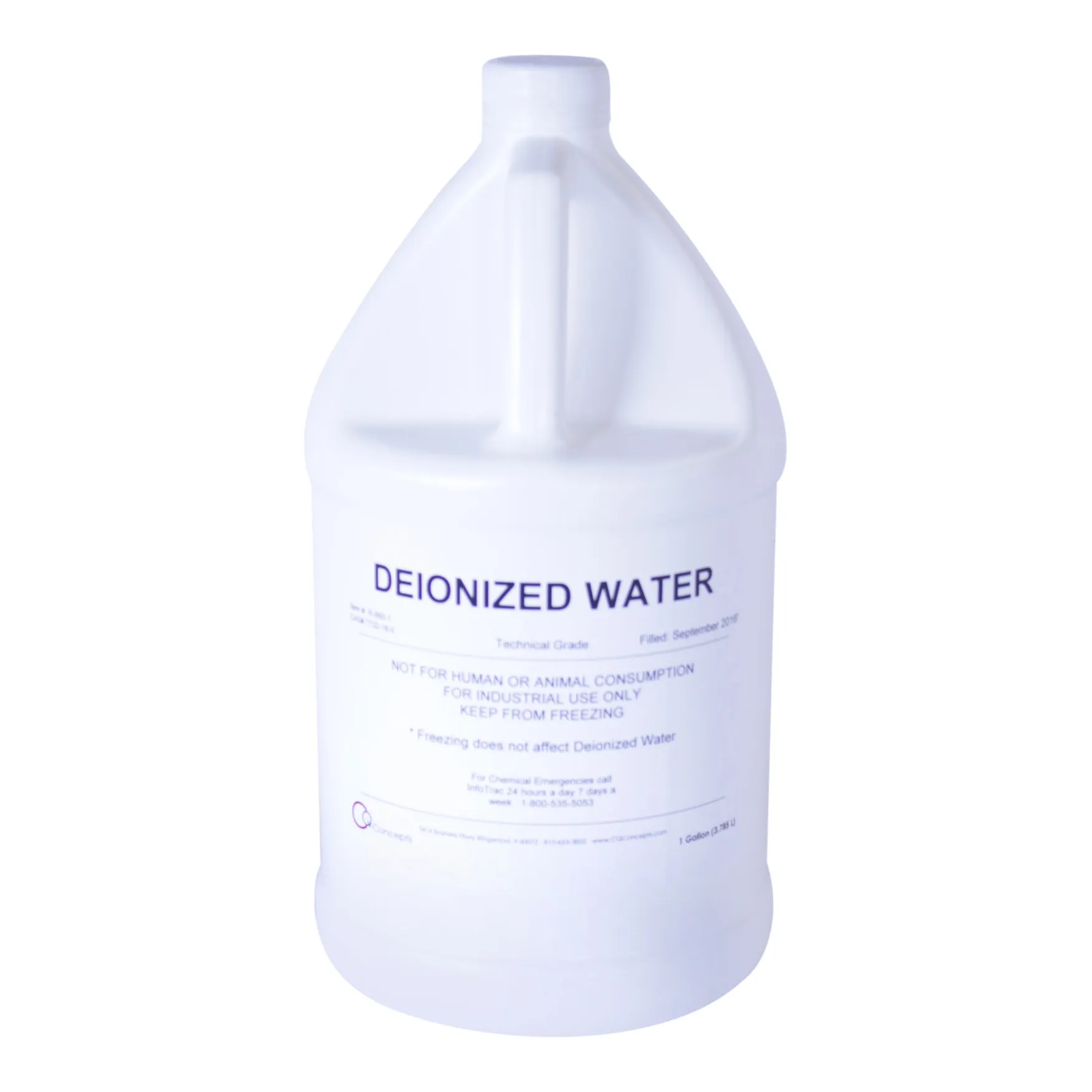 Deionized-water